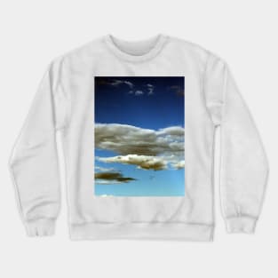 Clouds Dark Blue Sky Crewneck Sweatshirt